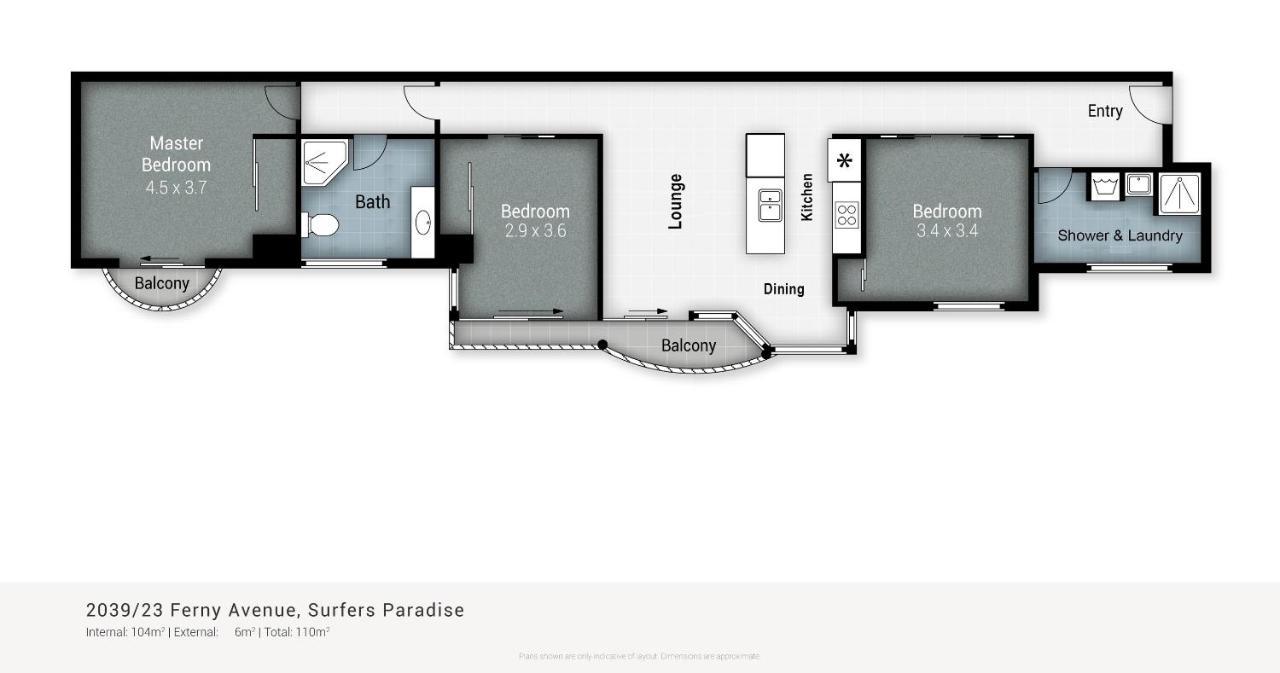 Chevron Renaissance - Self Contained & Privately Managed Apartments Gold Coast Bagian luar foto